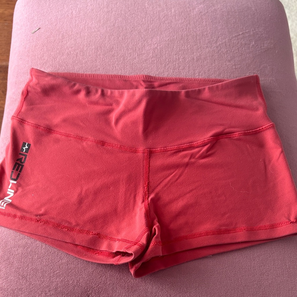 REDLINE Bootie/Crossfit/Fitness Shorts Coral/Orange Color